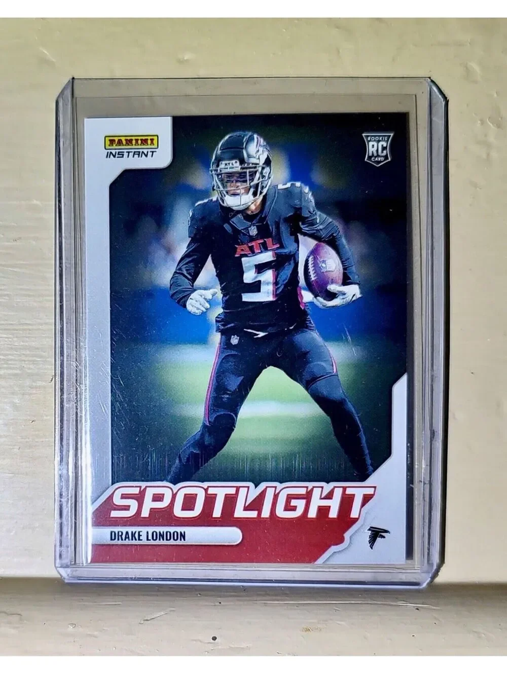 Drake London 2022 NFL Panini #4 Spotlight Rookie Football Card 1/603